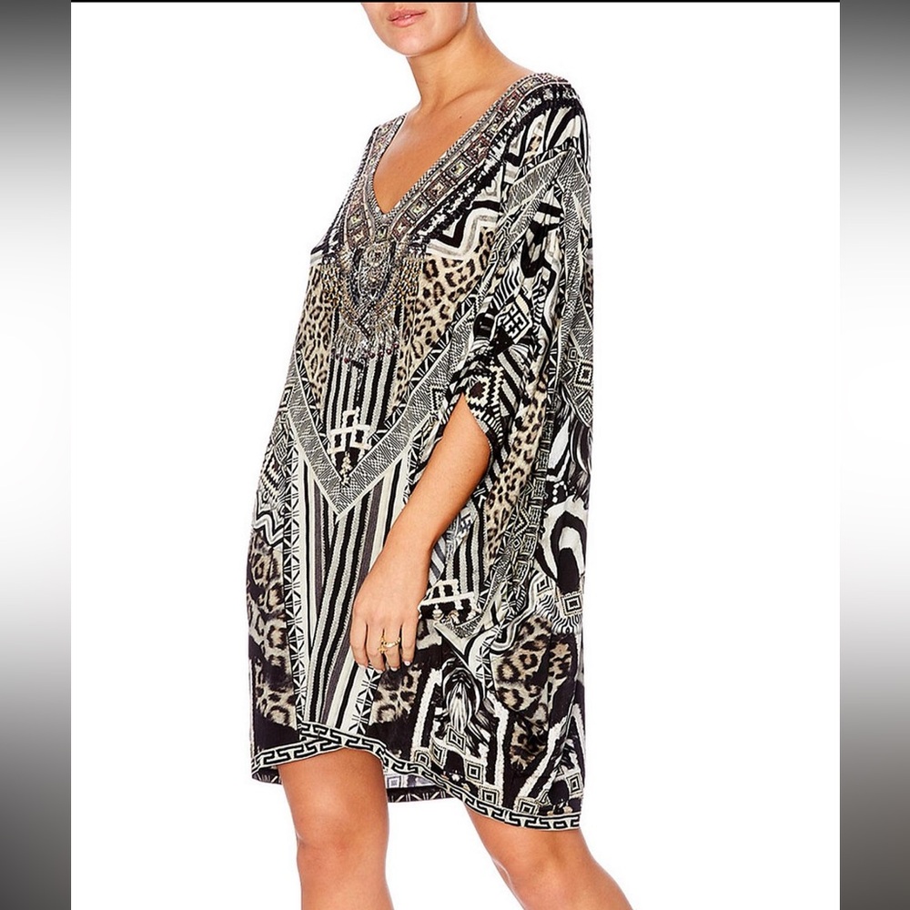 Camilla Tribal Theory Bat Sleeve Dress - Picture 2 of 5